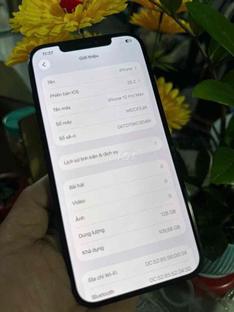 Apple iPhone 12 Pro Max 128GB Xanh 99%. Mua bán Điện thoại tại Thành phố Biên Hòa Đồng Nai được đăng bởi Huỳnh  hình 1