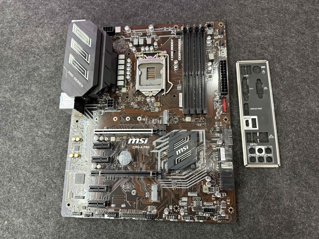 Main Msi Z390 A - Pro (cong nhẹ socket, lỗi sound)