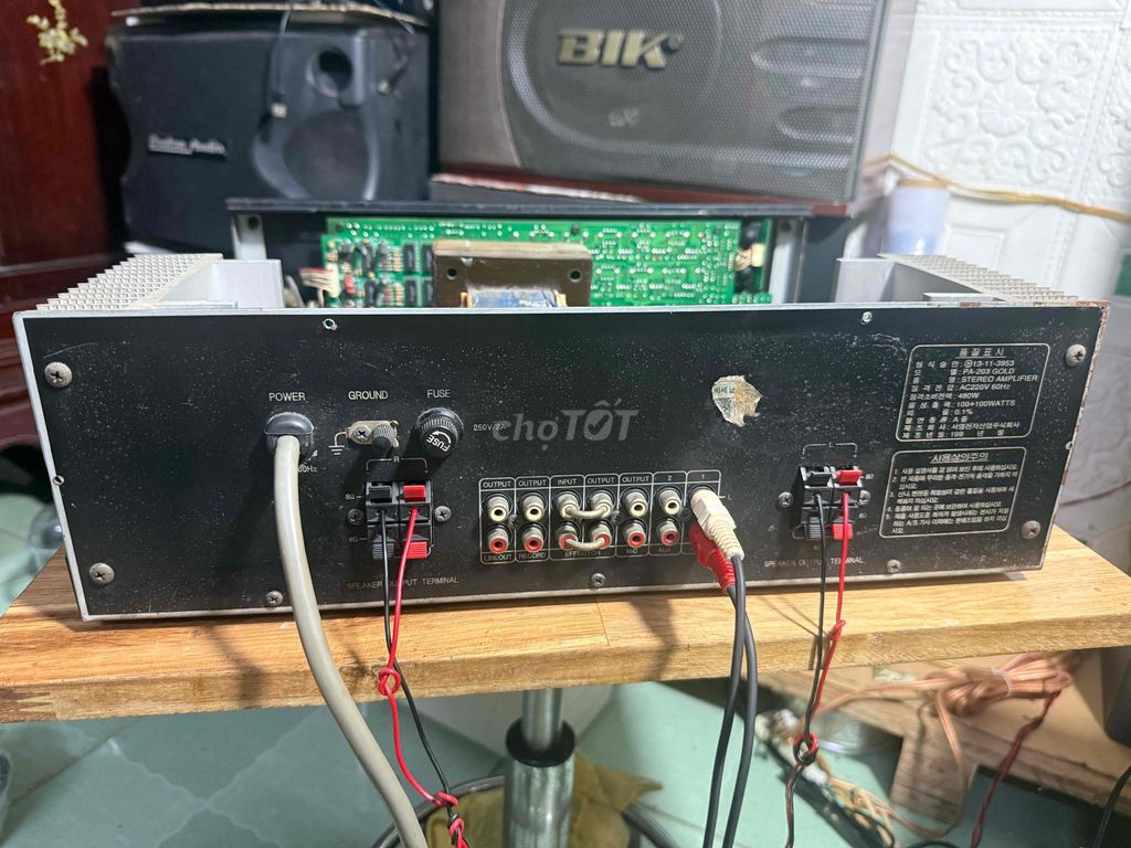 Amply Jarguar Suhyoung PA-203 Gold. Mua bán Tivi, Âm thanh tại Quận Bình Thạnh Tp Hồ Chí Minh được đăng bởi Đam mê âm thanh chán thì bán hình 1