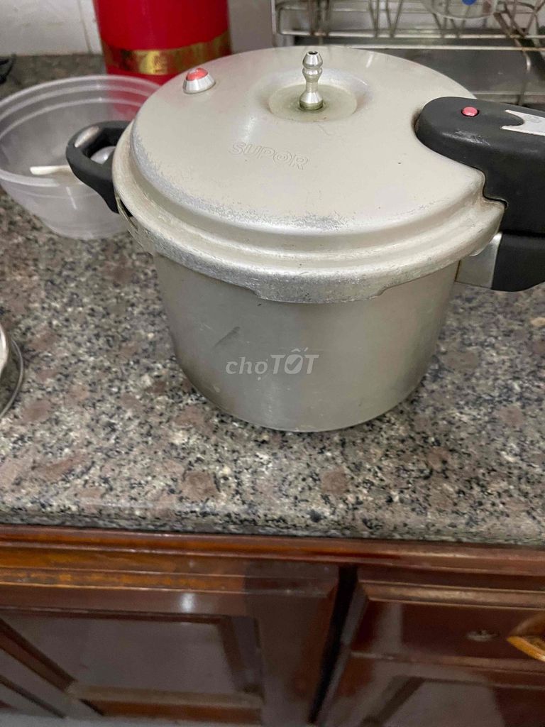 Nồi áp suất Supor Kim loại Bạc. Mua bán Dụng cụ nhà bếp tại Quận Hải Châu Đà Nẵng được đăng bởi Nguyễn Tuan  hình 1