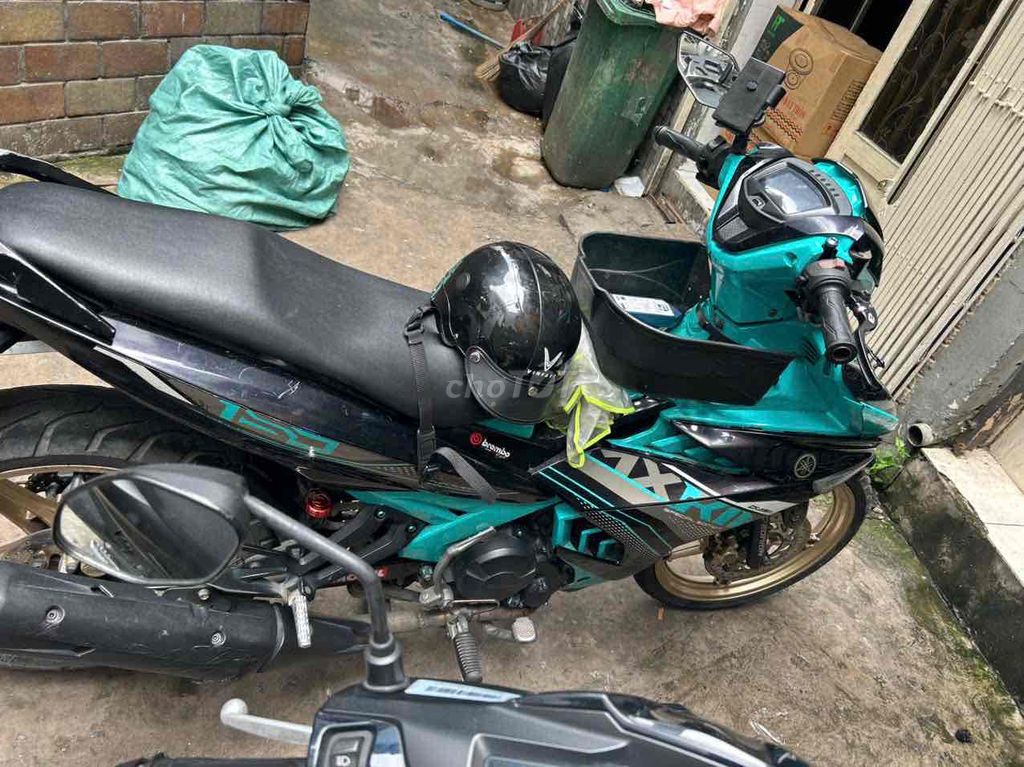 Yamaha MX King 2020 черный, бирюзовый