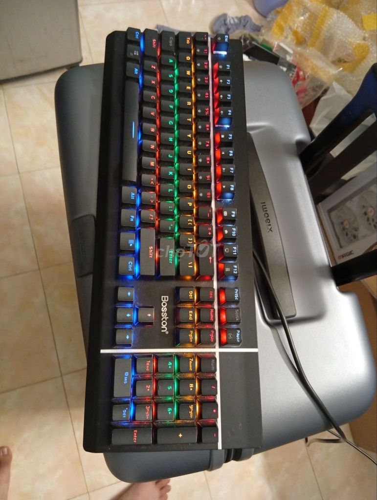 Bàn phím Bosston Đen RGB Đã sử dụng. Mua bán Phụ kiện (Màn hình, Chuột...) tại Quận Tân Phú Tp Hồ Chí Minh được đăng bởi Duc Vu hình 1