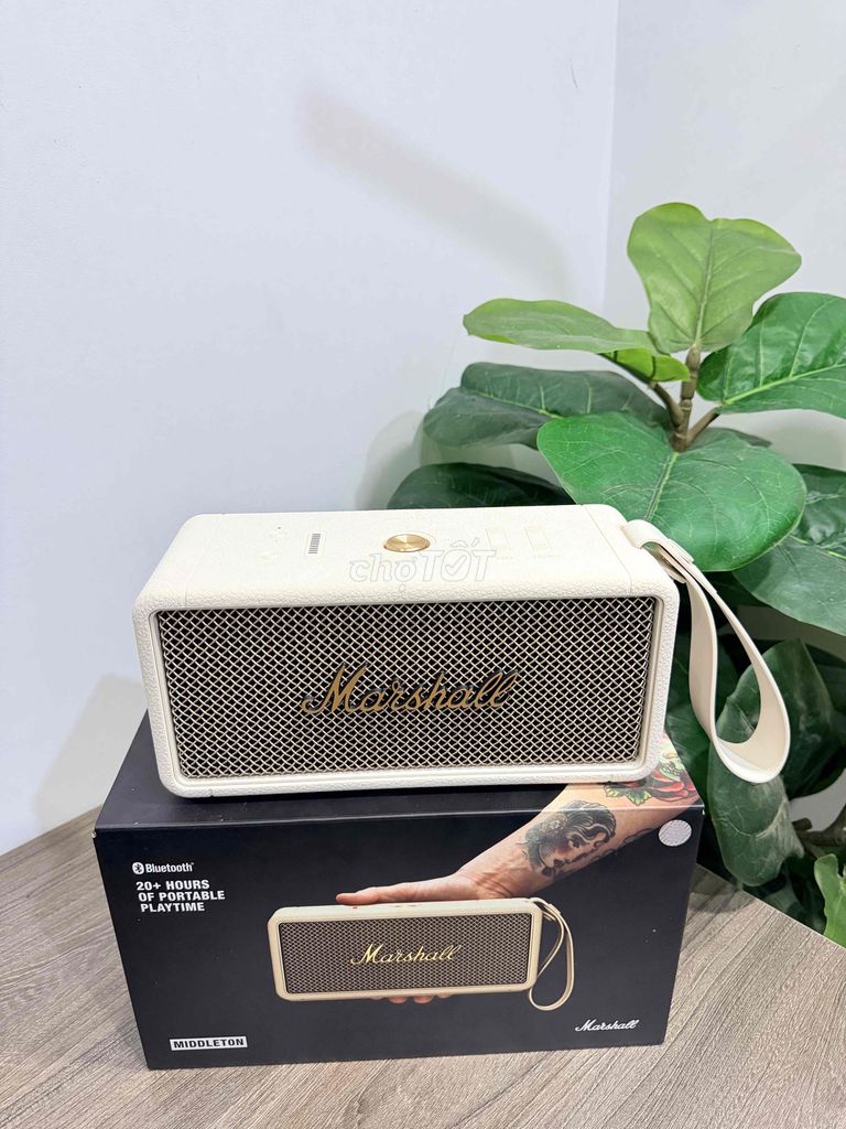 Loa Bluetooth Marshall Middleton Trắng. Mua bán Tivi, Âm thanh tại Quận Liên Chiểu Đà Nẵng được đăng bởi Tuấn Lĩnh hình 1