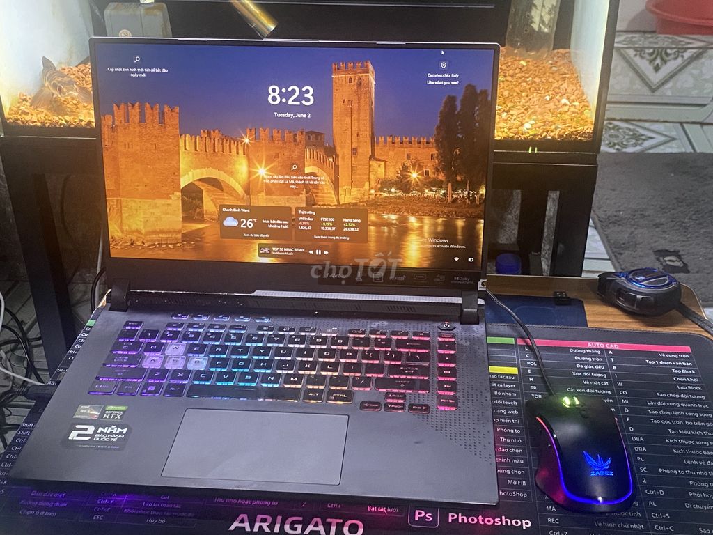 Asus ROG Strix G513RC Ryzen 7 16GB/512GB. Mua bán Laptop tại Thị xã Tân Uyên Bình Dương được đăng bởi Lê Văn Sơn hình 1