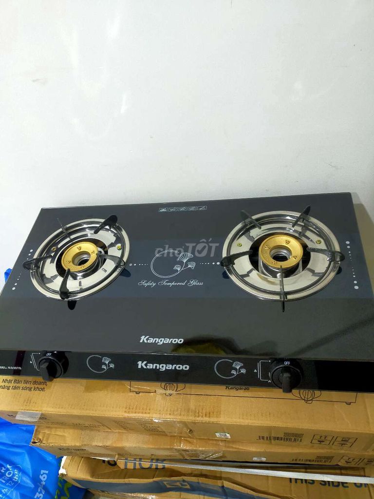 Bếp ga Kangaroo KO2070 Đen. Mua bán Bếp, lò, đồ điện nhà bếp tại Quận Cẩm Lệ Đà Nẵng được đăng bởi Bùi Văn Thái  hình 1