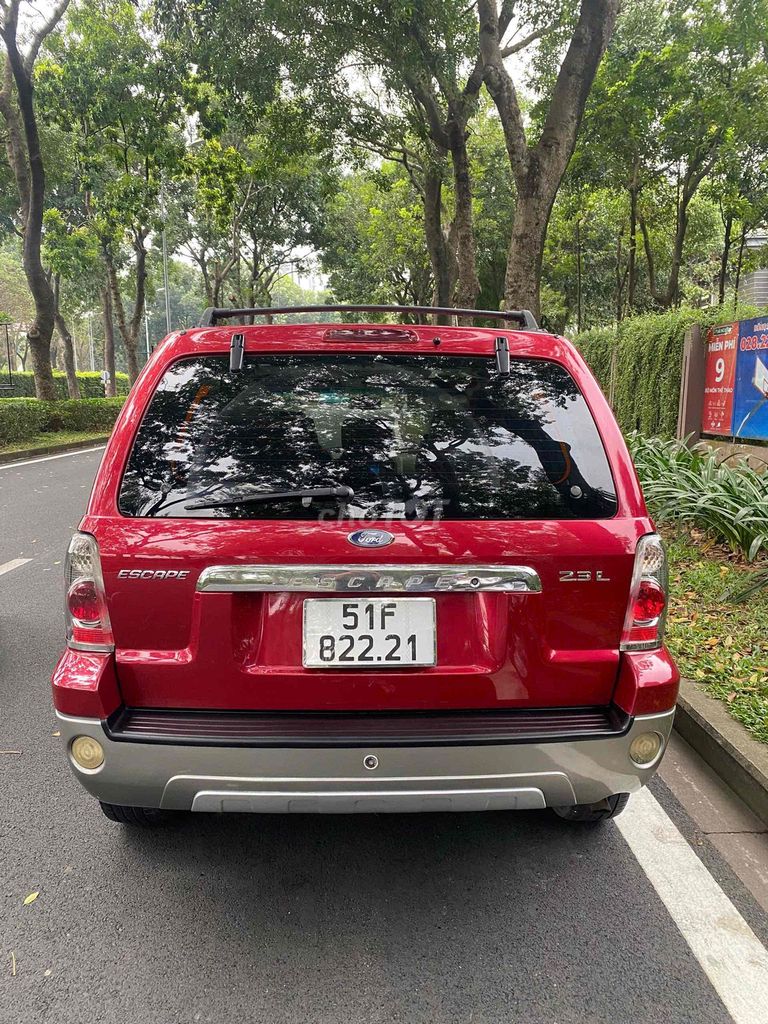 Ford Escape 2005 2.3 Đỏ. Mua bán Ô tô tại Quận Tân Phú Tp Hồ Chí Minh được đăng bởi Tân Phú Car hình 1