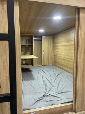 CHÍNH CHỦ CHO THUÊ SLEEPBOX CÓ CỬA KHOÁ RIÊNG TƯ