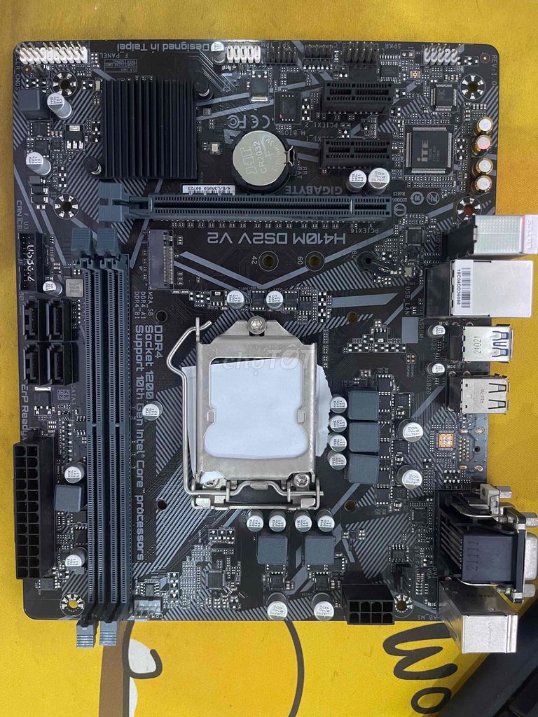 Bo mạch chủ Gigabyte H410M DS2V V2. Mua bán Linh kiện (RAM, Card...) tại Quận Long Biên Hà Nội được đăng bởi Elims H hình 1