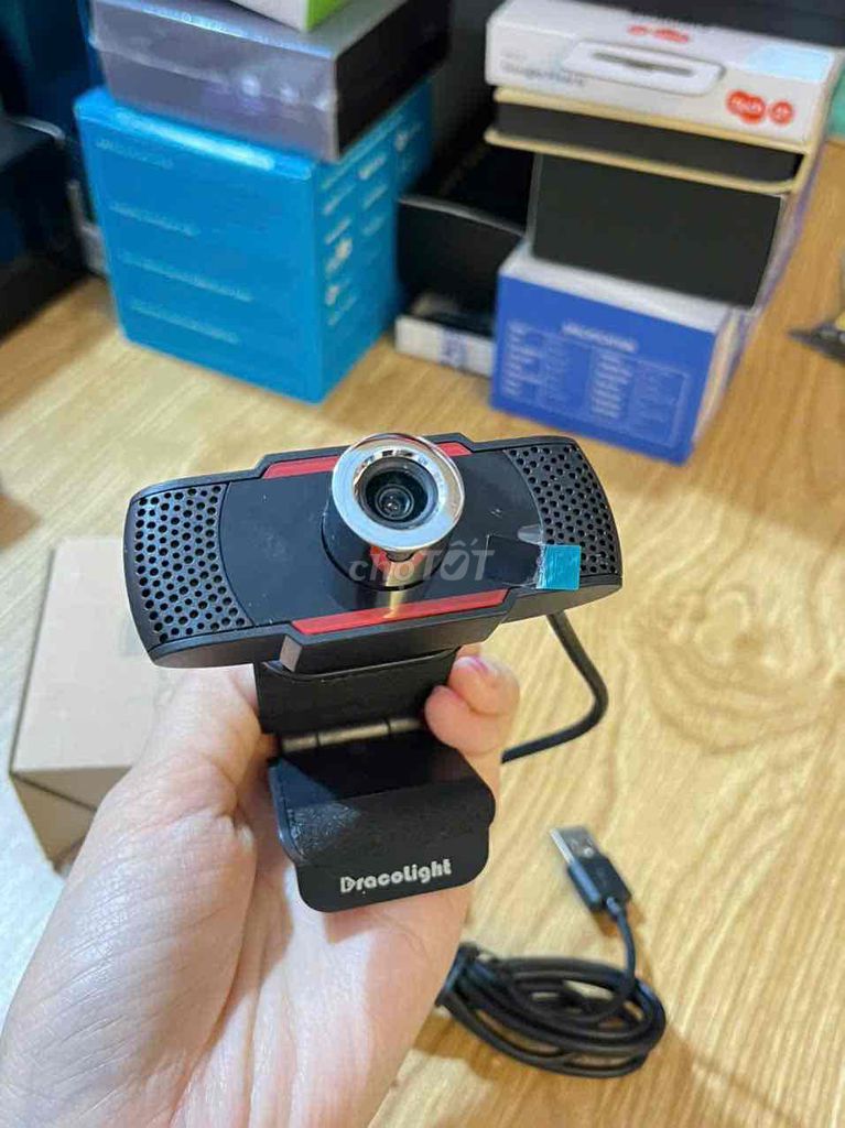 Webcam Full HD 1080P hiệu Dracolight. Xách tay Mỹ