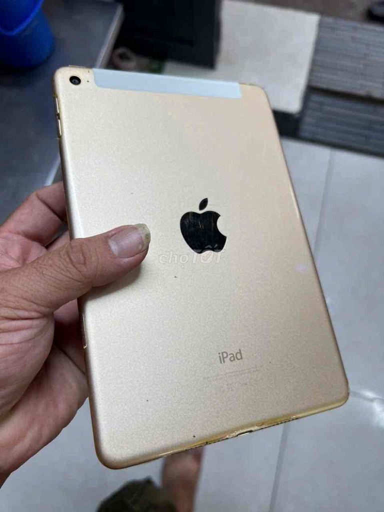 Apple iPad Mini 4 128GB Vàng. Mua bán Máy tính bảng tại Quận 6 Tp Hồ Chí Minh được đăng bởi Cẩm Tiên hình 1