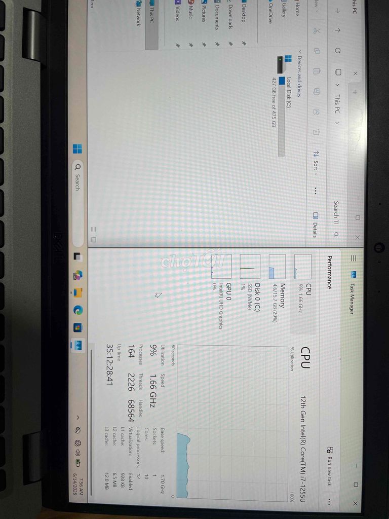 Dell Latitude 5430 I7 1255u 16 GB RAM, 512 GB SSD. Mua bán Laptop tại Thành phố Thủ Đức Tp Hồ Chí Minh được đăng bởi Nam hình 1