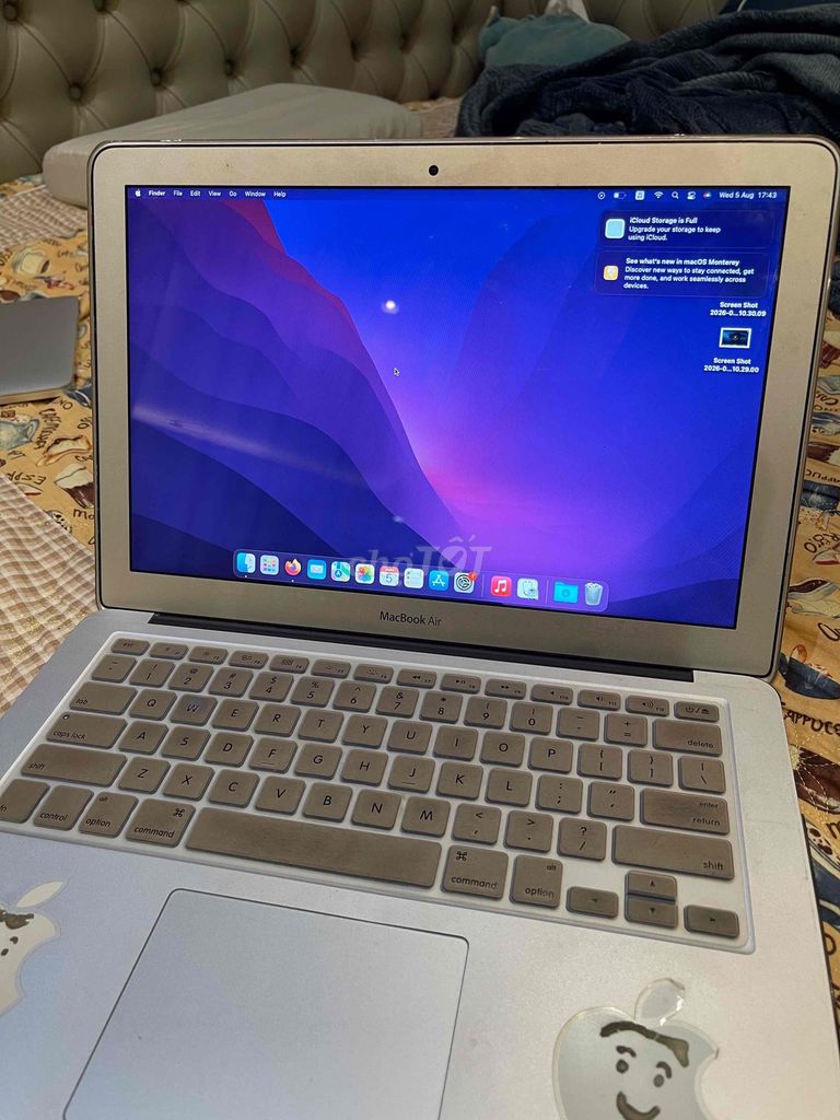 Apple Macbook Air mid 2012 Bạc. Mua bán Laptop tại Quận Hà Đông Hà Nội được đăng bởi Song Jan Huy hình 1