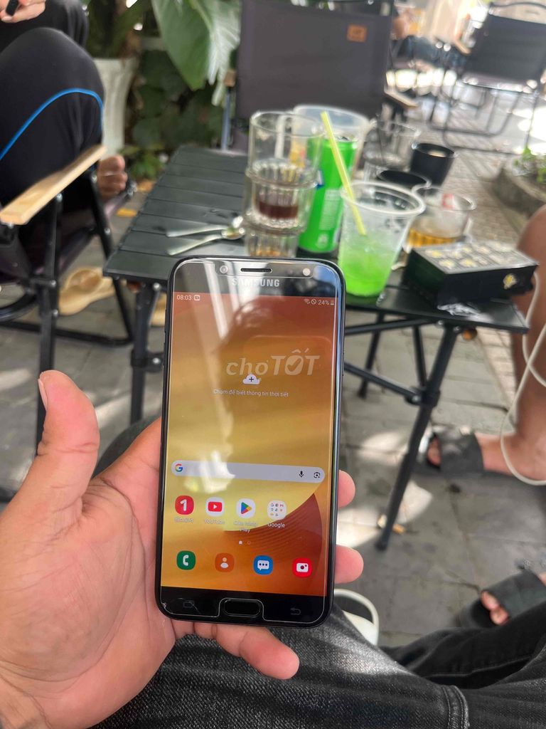 Samsung J7 Pro Đen. Mua bán Điện thoại tại Huyện Cần Giuộc Long An được đăng bởi Bi Nguyễn hình 1