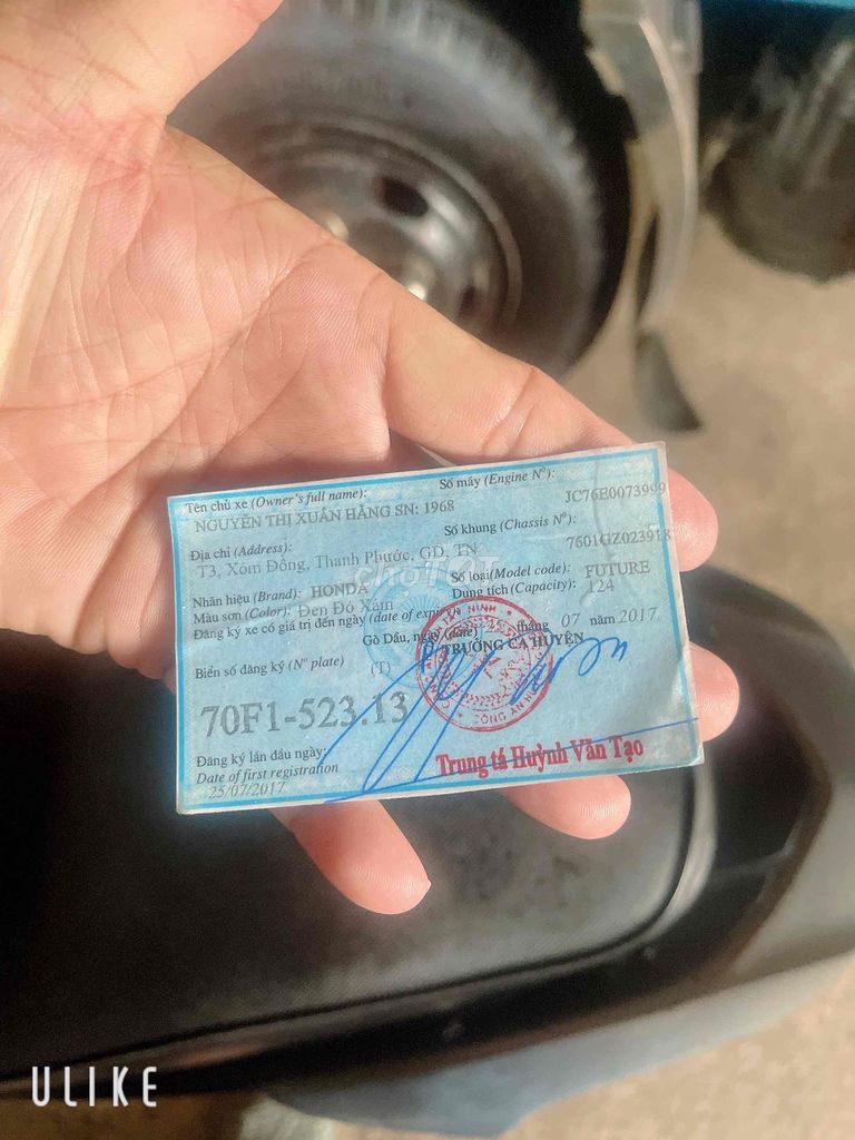 cần thanh lý xe future fi đời 2017 xe đẹp giá rẻ. Mua bán Xe máy tại Huyện Trảng Bàng Tây Ninh được đăng bởi Trương Quốc Duy hình 5