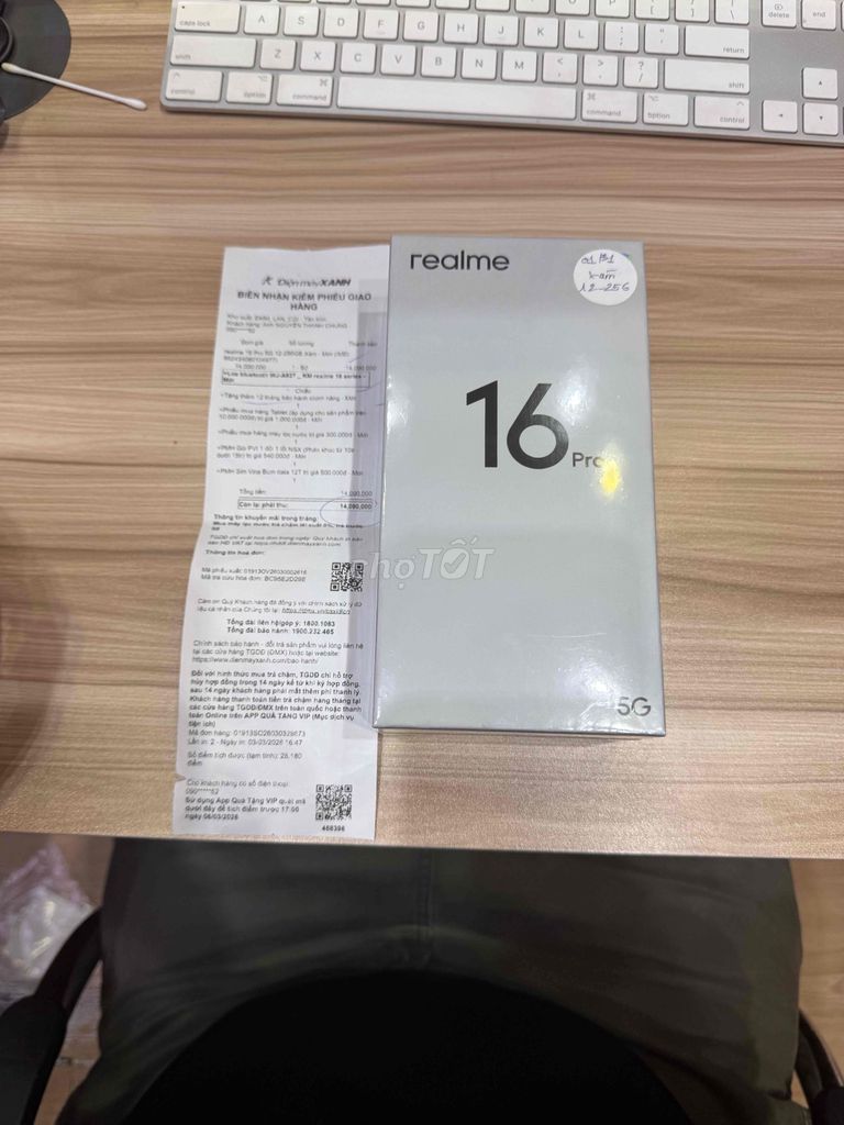 Realme 16 Pro 5G 256GB. Mua bán Điện thoại tại Quận 10 Tp Hồ Chí Minh được đăng bởi Phi Đăng Sơn Store hình 1