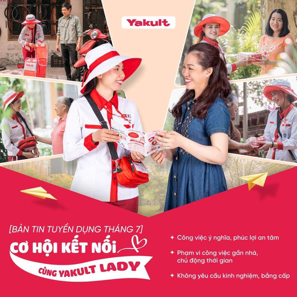 Tuyển nữ bán hàng q12 - Hóc Môn. Việc làm tại Quận 12 Tp Hồ Chí Minh được đăng bởi Yakult quận 12 - hóc môn hình 2