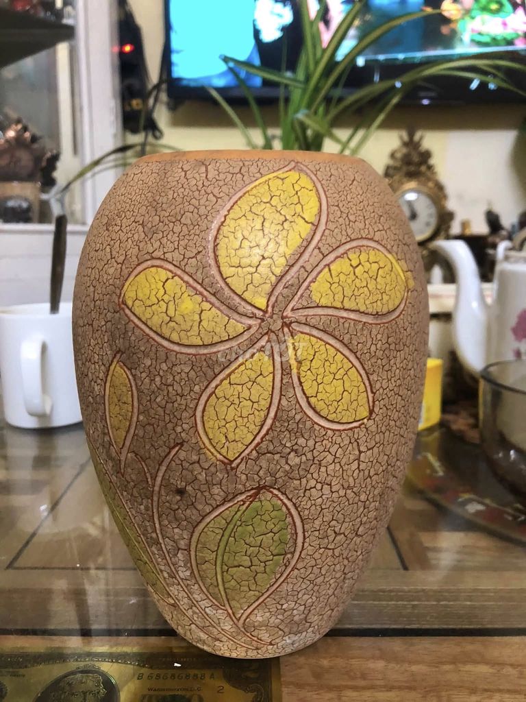 Lọ hoa Gốm Vintage. Mua bán Cây cảnh, đồ trang trí tại Quận Cái Răng Cần Thơ được đăng bởi Khang Minh hình 1