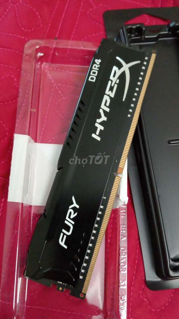 RAM HyperX Fury DDR4 8GB Đen Mới. Mua bán Linh kiện (RAM, Card...) tại Thành phố Phủ Lý Hà Nam được đăng bởi Nguyễn Việt Hùng hình 1