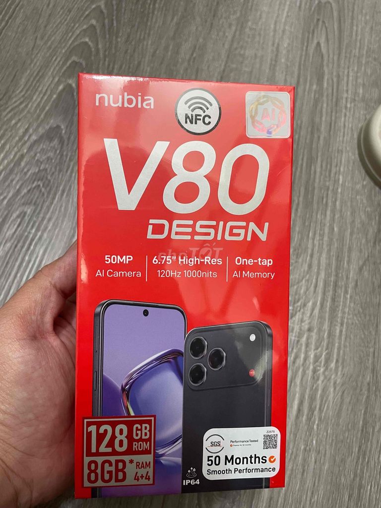 Nubia V80 Design 128GB Đen. Mua bán Điện thoại tại Quận 8 Tp Hồ Chí Minh được đăng bởi Hùng hình 1