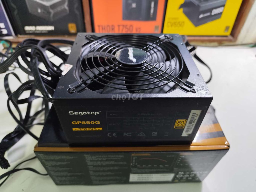 Nguồn segotep 750w Modular 80 plus gold BH 5/25