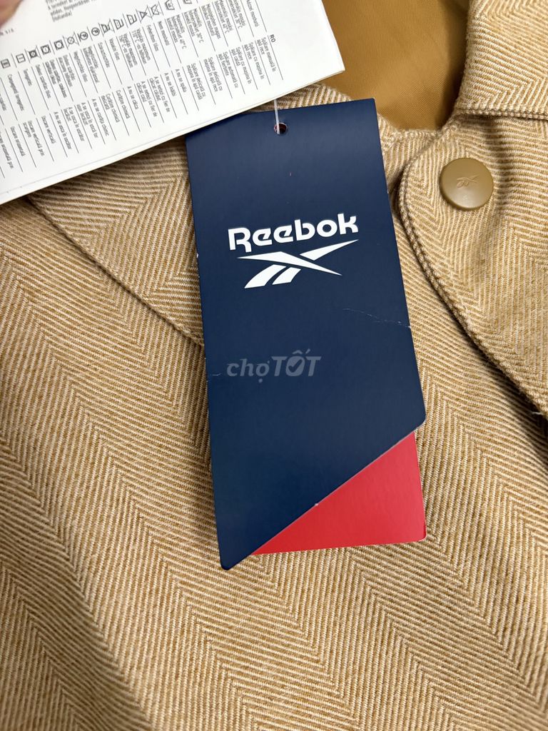 Áo khoác Reebok Nam chính hãng full tem tag XL. Mua bán Quần áo tại Thành phố Thủ Đức Tp Hồ Chí Minh được đăng bởi Tên chưa cung cấp hình 1