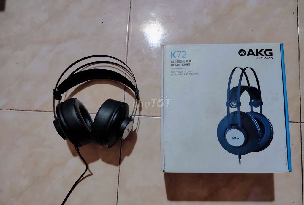 Tai Nghe Kiểm Âm AKG K72 Full Box