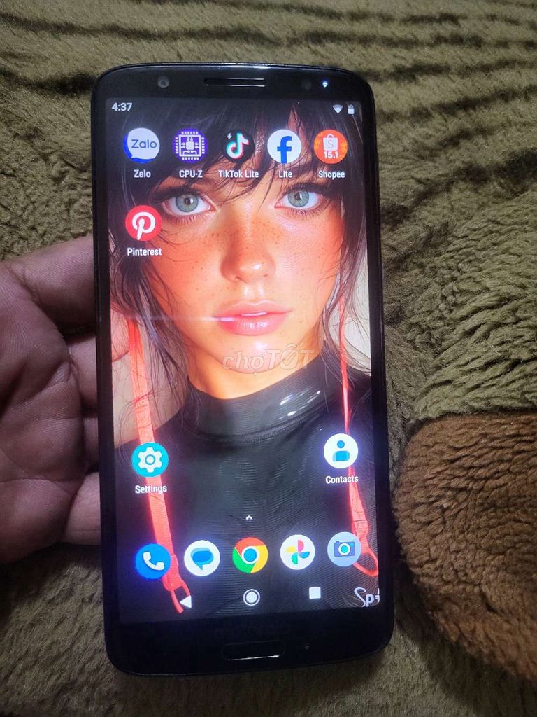 Motorola Moto G6 32GB Đen. Mua bán Điện thoại tại Quận Bình Tân Tp Hồ Chí Minh được đăng bởi Huynh Hai Minh  hình 1