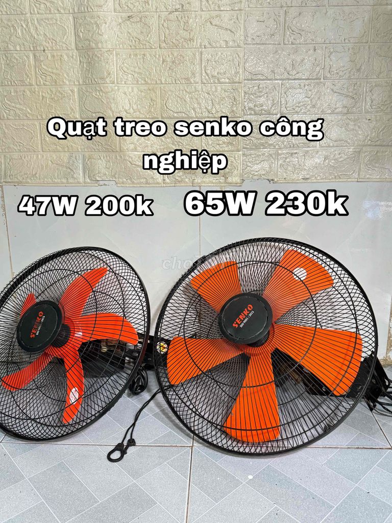 Quạt treo senko công nghiệp