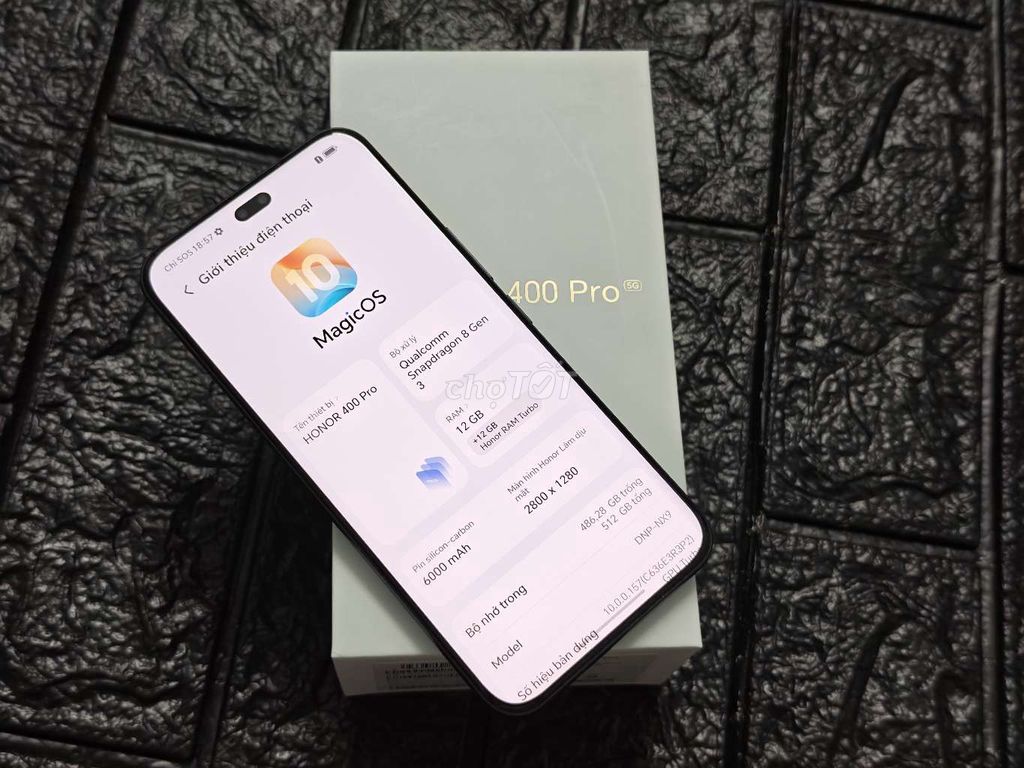 Honor 400 Pro 12GB/512GB Đen Chính hãng GL. Mua bán Điện thoại tại Quận Gò Vấp Tp Hồ Chí Minh được đăng bởi Minh hình 1