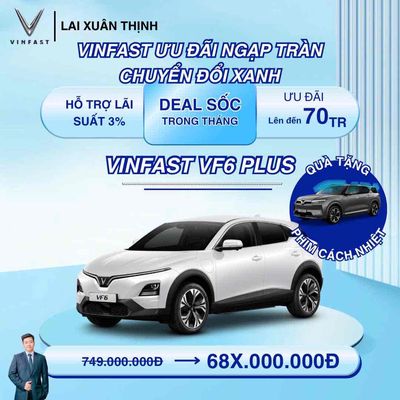 VF6 Plus + ECO ưu đãi lớn tặng 2 năm bhvc+giảm65tr. Mua bán Ô tô tại Quận 5 Tp Hồ Chí Minh được đăng bởi VINFAST Quận 5