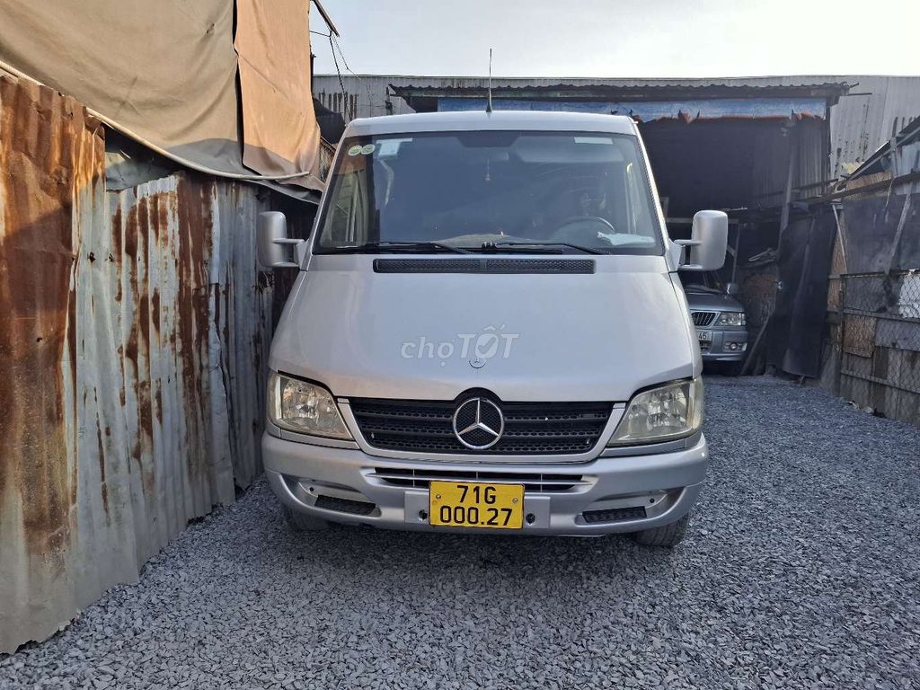 Mercedes Benz Sprinter 2008 6chô 930kg tải van