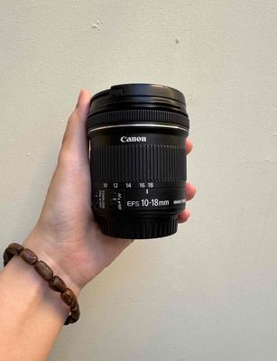Canon 10-18mm IS STM mới 99%.