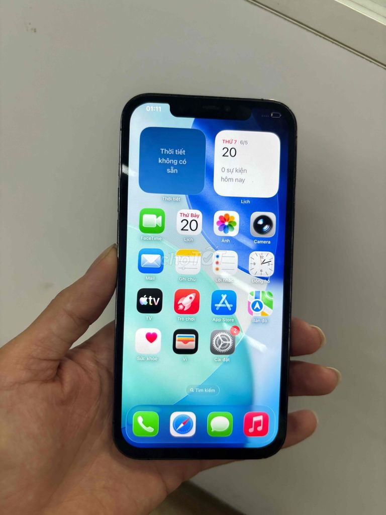 Apple iPhone 12 Pro Max Xám quốc tế. Mua bán Điện thoại tại Quận Ninh Kiều Cần Thơ được đăng bởi everest hình 1