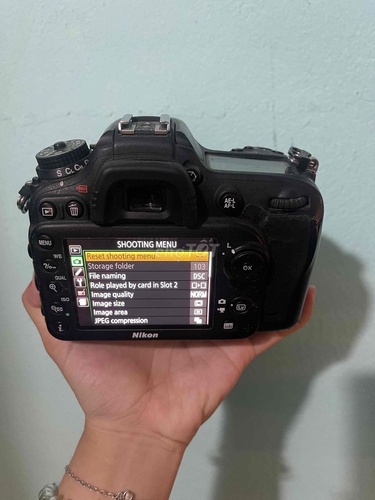 Máy ảnh Nikon D7100 Đen. Mua bán Máy ảnh, Máy quay tại Quận Liên Chiểu Đà Nẵng được đăng bởi Hồ Thị Cúc hình 1