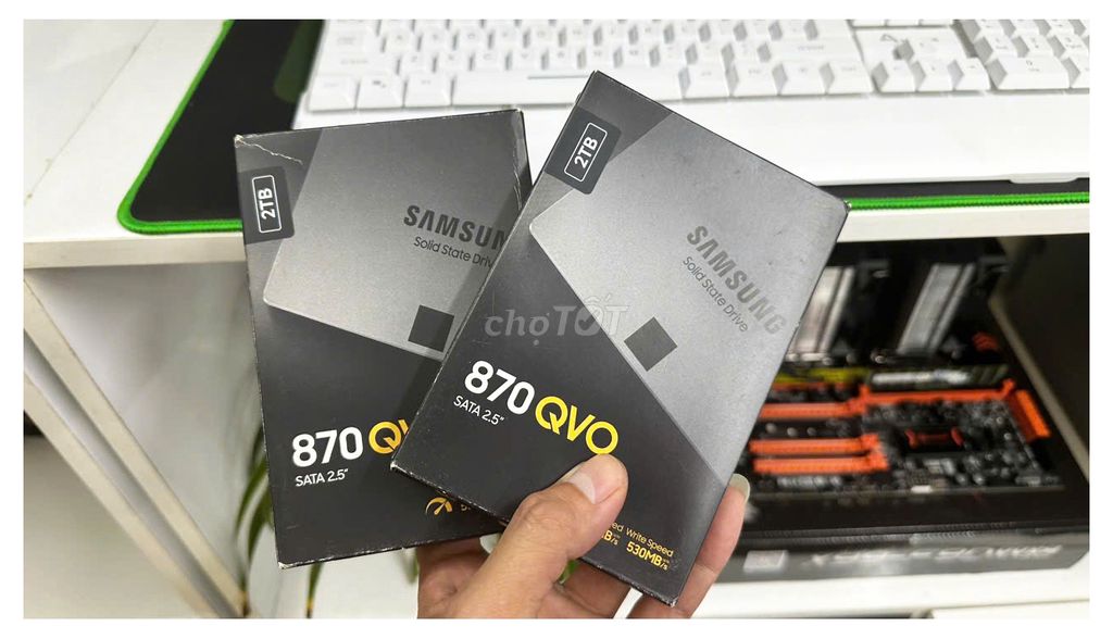 SSD 2TB Samsung 870 qvo new box