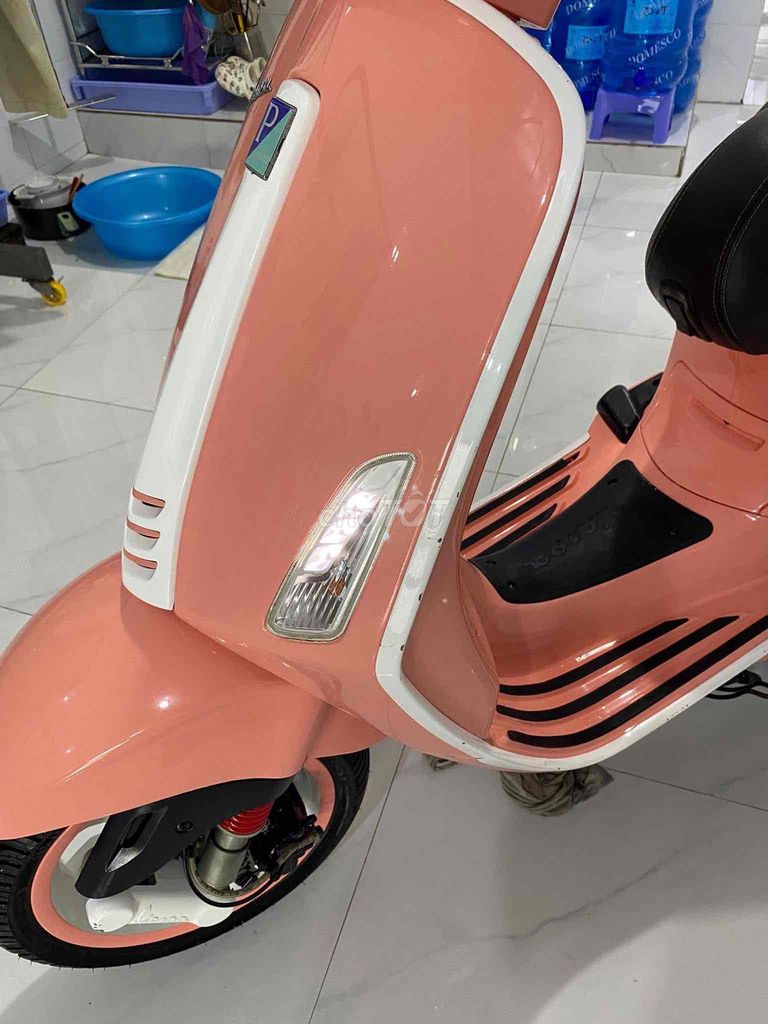 vespa hồng, ngay giao cccd, zin êm đẹp. Mua bán Xe máy tại Quận Tân Phú Tp Hồ Chí Minh được đăng bởi Thái Hải Đăng hình 8