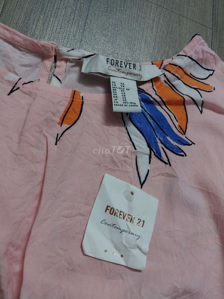 Áo Forever 21 size SX cho bé hoặc mẹ. Mua bán Mẹ và bé tại Quận Tân Bình Tp Hồ Chí Minh được đăng bởi Thảo Sala hình 3