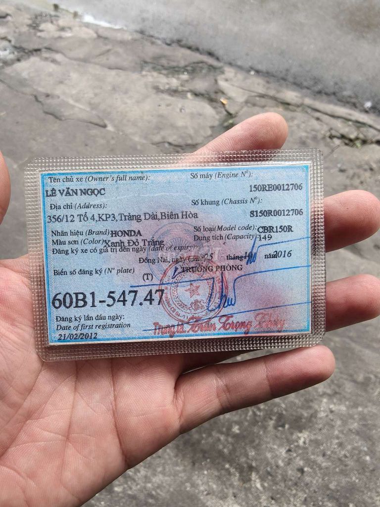 Honda CBR 150cc 2012 Đỏ Tím.xe zin.máy bao êm. Mua bán Xe máy tại Quận 10 Tp Hồ Chí Minh được đăng bởi mua bán điện thoại  hình 14