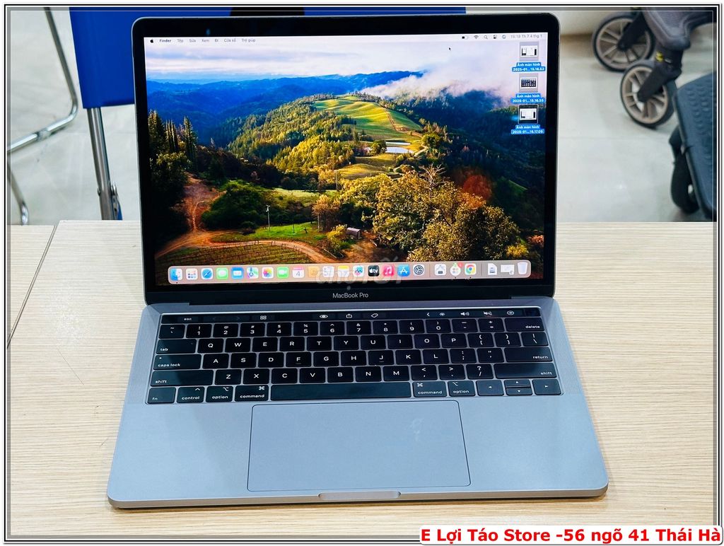 E pass Macbook Pro 2019 13' Bản Core I7/16Gb/256Gb