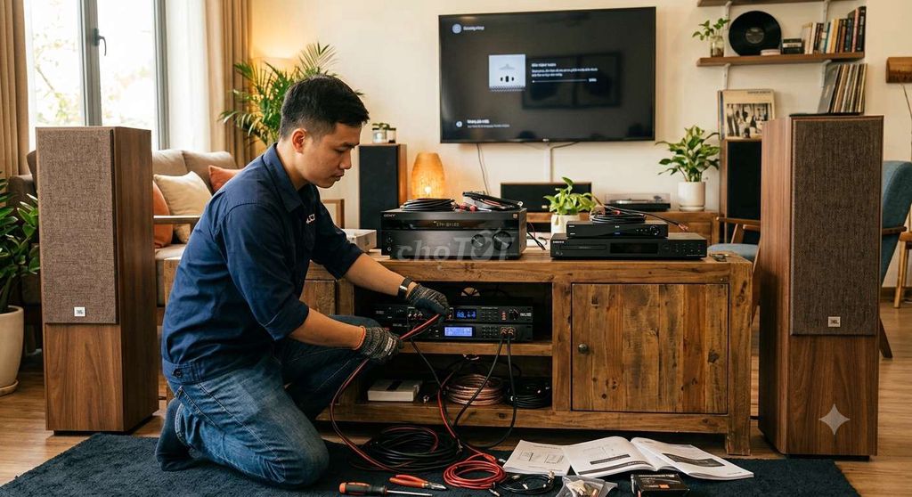 Dịch vụ lắp đặt setup âm thanh gia đình  Đà Nẵng. Dịch vụ tại Huyện Hòa Vang Đà Nẵng được đăng bởi YoChu Thảm sàn hình 1