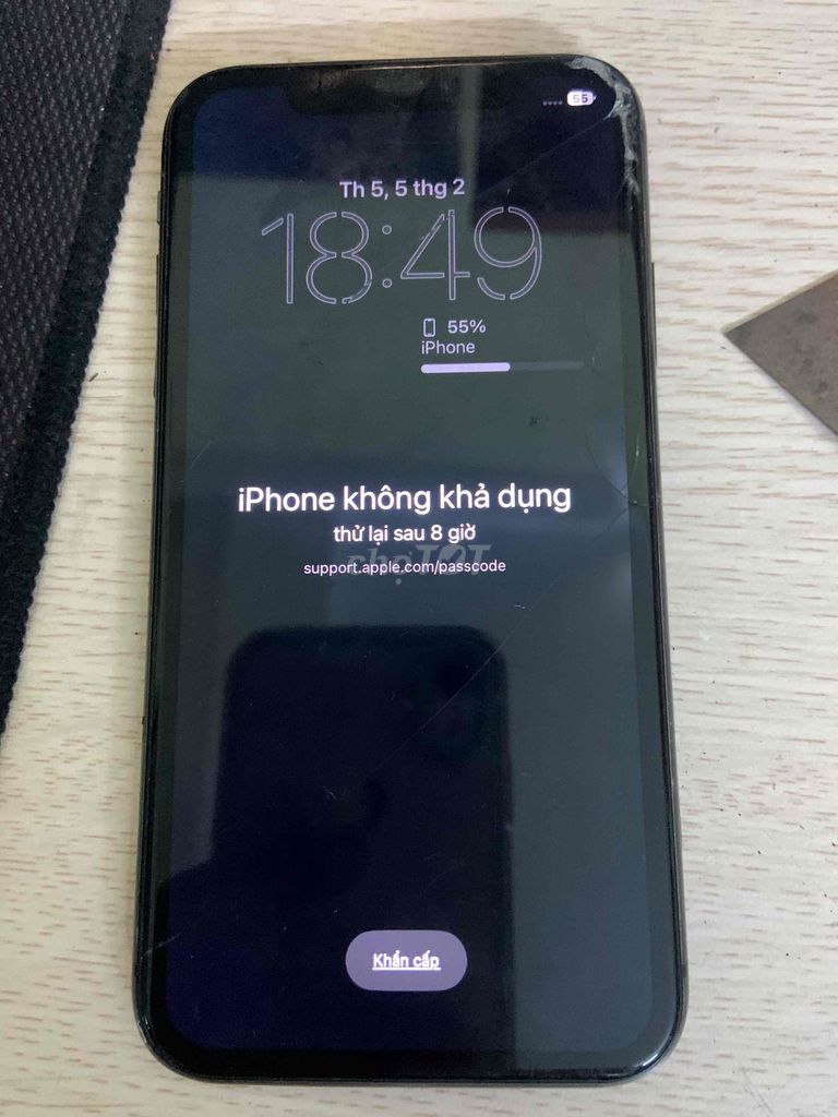 Apple iPhone 11 đen hỏng,bán xác. Mua bán Điện thoại tại Quận Hà Đông Hà Nội được đăng bởi hoàn  hình 1