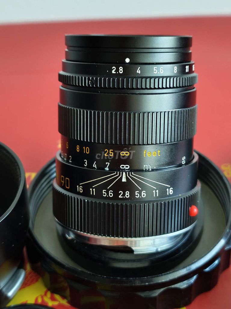 Ống kính Leica Tele-Elmarit 90mm f/2.8 Đen. Mua bán Máy ảnh, Máy quay tại Quận Bắc Từ Liêm Hà Nội được đăng bởi Hoàng Đàn hình 1