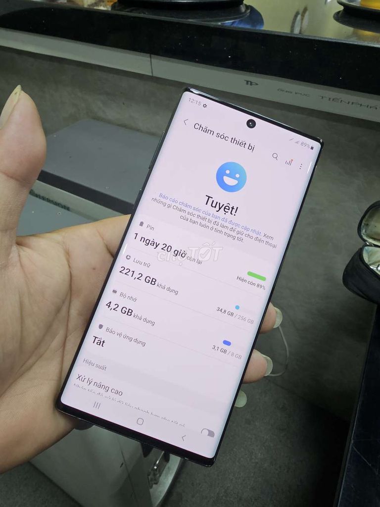 Galaxy Note 10 256GB Đen chính hãng 2 sim. Mua bán Điện thoại tại Huyện Hóc Môn Tp Hồ Chí Minh được đăng bởi văn bình hình 1