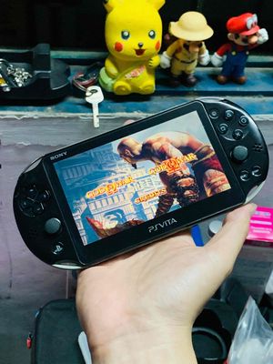 Ps Vita 2000 Xanh đen Fullgame 64GB