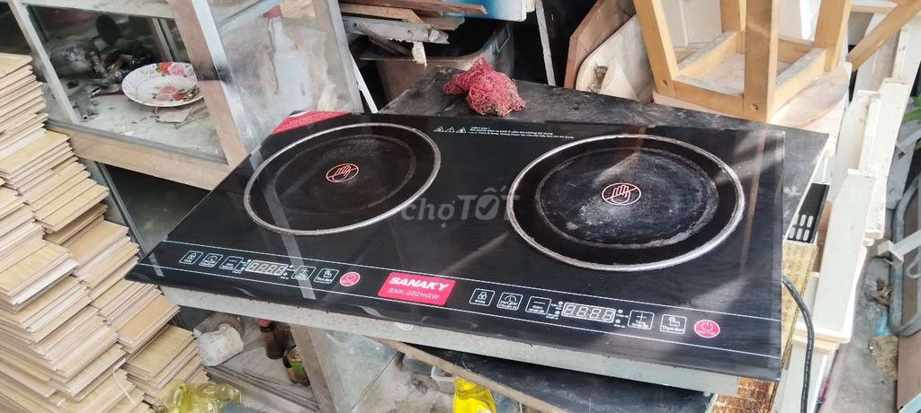 Bếp từ đôi Sanaky SNK-20HGW Đen. Mua bán Bếp, lò, đồ điện nhà bếp tại Thành phố Thủ Đức Tp Hồ Chí Minh được đăng bởi bụi phát tai hình 1
