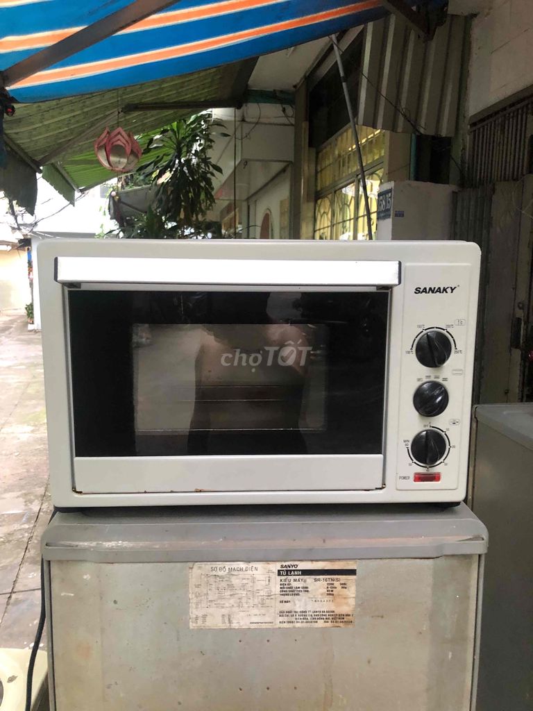 Lò nướng Sanaky 30 l đang dùng tốt lò zin đẹp