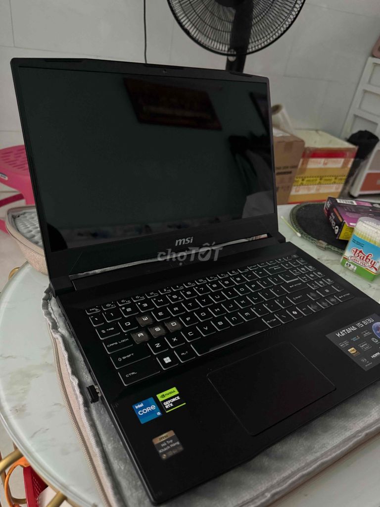 Pass laptop MSI Katana 15 phong vũ,  mới 99%. Mua bán Laptop tại Quận 12 Tp Hồ Chí Minh được đăng bởi Huy Chau hình 1