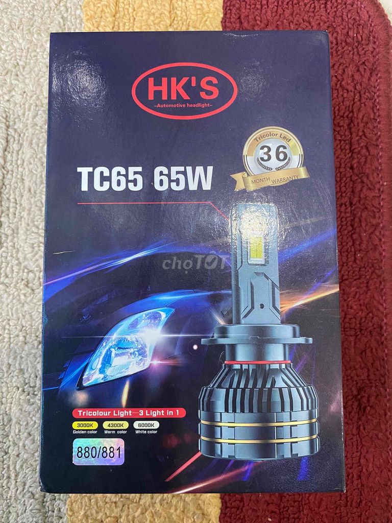 Mua dư cần thanh lý cặp đèn LED TC65 siêu sáng