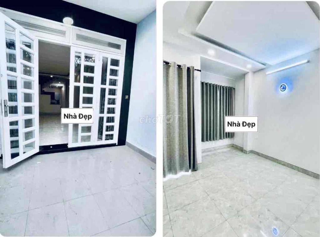 NHÀ RỘNG ĐẸP,SÂN XE 4x 15m,1TRỆT 2LẦU 3P.NGỦ ở 5-6Ng,KD ONLINE OK