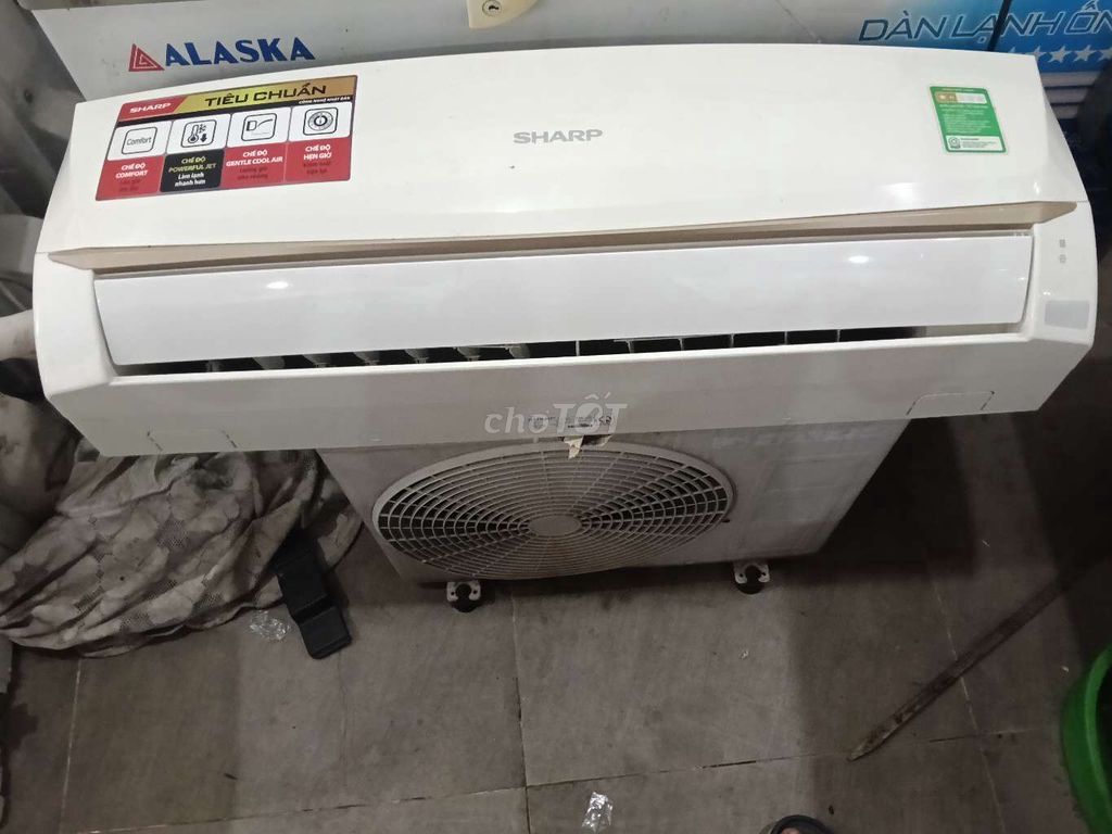 Máy lạnh Sharp Trắng Làm lạnh nhanh. Mua bán Máy lạnh, điều hoà tại Thành phố Biên Hòa Đồng Nai được đăng bởi CTY ĐIỆN MÁY NGUYỄN DƯƠNG GIA hình 1